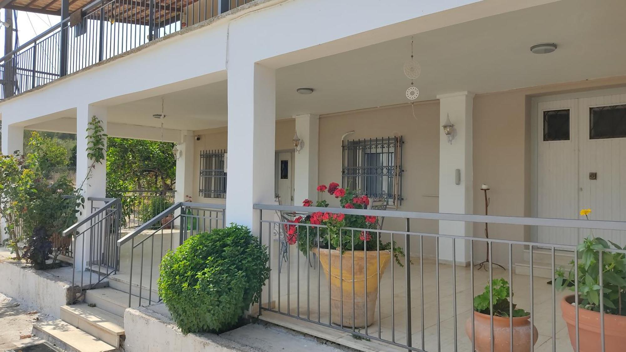 Mallios Country House Near أولمبيا الغرفة الصورة
